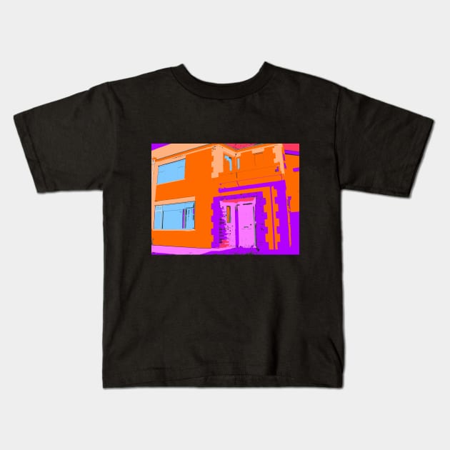 Heated House Kids T-Shirt by Michelle Le Grand